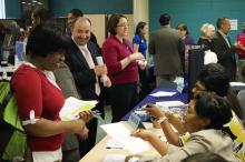 Job seekers receive employment information with the help of ACCESS services. 