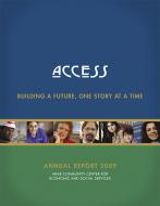 Cover image of ACCESS 2009 Annual Report.
